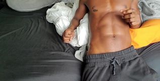 Stroking Hard My BBC for a Juicy Cum