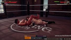 VITTORIA VS Lord Jerle (Naked Fighter 3D)