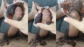 en este video me cojo un delicioso mofin de puro chocolate 🍫 😋