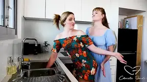Aussie couple stuck in sink get a helping hand from Charlie and Laney