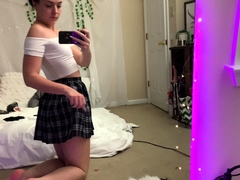 Amateur teen porsha solo action