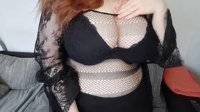 Curly_dreams I Knead My Breasts in My Bra