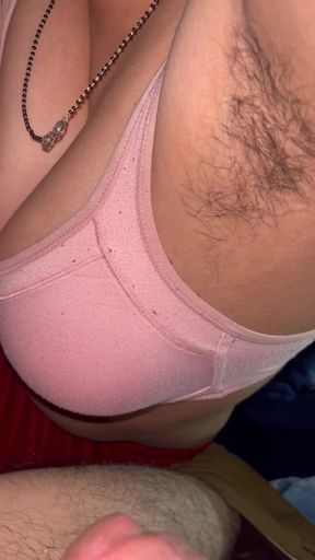 My Punjabi Wife Doing Best Handjob Big Cumshot