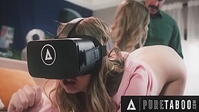 Charles Dera & Codi Vore Check On Their Stepdaughter Coco Lovelock & Her Vr Birthday Gift 15 Min
