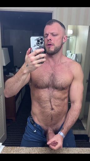 Just Shooting a Big Ass Load