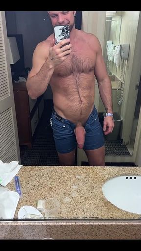 Just Shooting a Big Ass Load