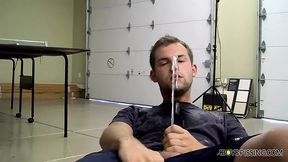 BoyPissing: Dustin Fitch and Wesley Marks feed Preston Ettinger with their warm piss