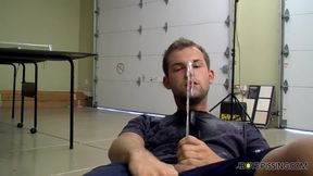 BoyPissing: Dustin Fitch and Wesley Marks feed Preston Ettinger with their warm piss