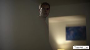 Milf Ts Comforts Stepson By Sucking Dick