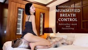 Mummified Breath Control-Complete Edition: Rebreather mask and Face sitting