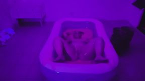 Darkabyss445 Naked UV Slime Bath
