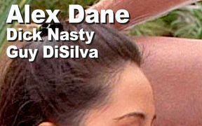 Alex Dane & Dick Nasty & Guy DiSilva suck fuck anal DP