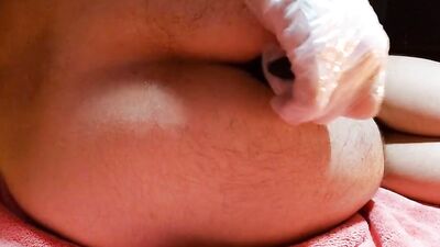 Myself in Another Session of Inserting Fingers and Toys in my Tight Straight Ass