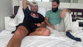my girlfriend filmed my gay experience with an american!