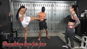 ENEA FEMDOM - PUNCHING BAG FOR FUN - HD
