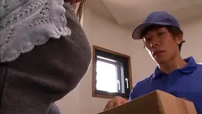 Big boobies JP MILF Mei Matsumoto gets her tits covered in cum