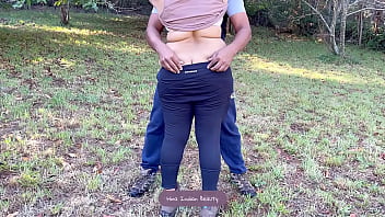 I Love Mouth Fucking My Husband&#039_s Brother in Outdoor - Indian Milf Dick Sucking - Loud Blowjob Sound