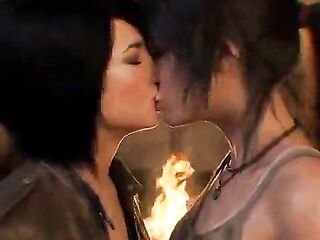 Videogame lesbian action square enix explorer asian british