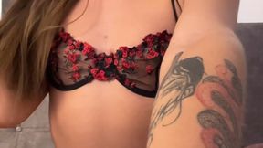 I got naughty in the living room of my house