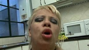Busty Brazilian babe gets nailed by massive cock&#x1F346; in sizzlin' hot oil massage fetish fuck fest