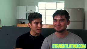 Newly engaged Alfonso Osnaya and Adrian Andres having horny sex