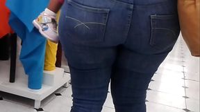 Caderona y culona flash ass