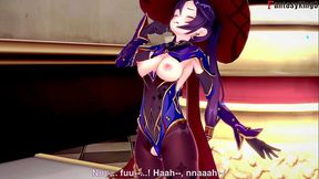 Mona Pov sex for money | free POV | Genshin Impact | Full &amp_ Pov version on Sheer &amp_ PTRN: Fantasyking3