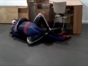 finned skeleton verses spiderman