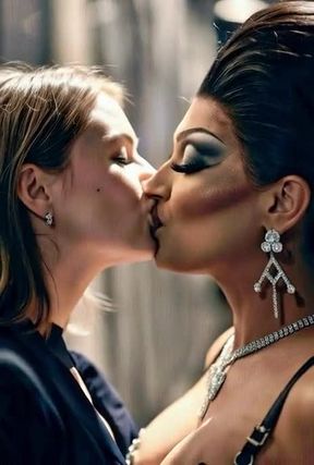 Trans Woman Kisses Actress