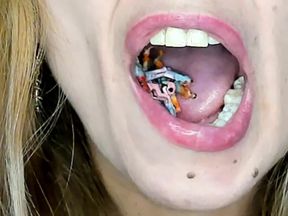 Endoscopy!! Giantess Swallowed a 25 Members at Same Time