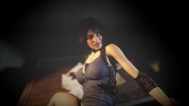 Jill Has Some Trouble with the Police - From Behind - Resident Evil Parody