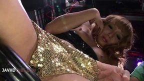 Kyoko the Asian MILF enjoys intense Masturbation with Toys for her Wet Pussy pleasure