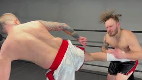 SMFC-57 Aaron Hummer vs Tornado KICKS AND KNEES in trunks and white socks WMV