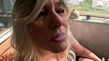 Having A Smoke On A Beautiful Day
