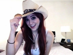 Shy brunette homemade amateur webcam teen