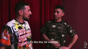 two latino thugs fuck the customers  asses! profanus barbershop 2: pair of latin cocks - the movie (complete)