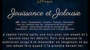 Jouissance et Jalousie - French audio JOI cuck husband