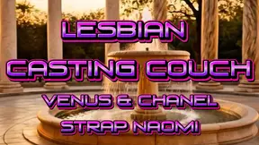 All-girls Strap-On Lesbian Gangbang