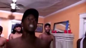 Black college boys get humiliated from other students 18+