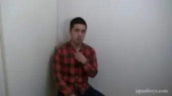 Japanese Muscle Hunk Jerks Thick Cock and Explodes Cum