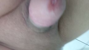 Chubby boy cum ass