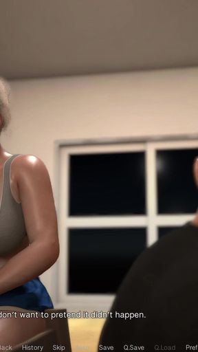 Friendly Housewife by White Foam - Busty, Horny Neighbours Dancing Together 7
