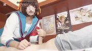 dokidokiimouto -- Suzumiya Haruhi gli fa un poimpino e mi sborra in bocca