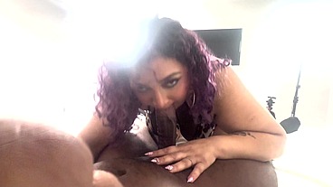 LATINA TORTA BLOWJOB POV