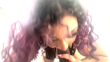 LATINA TORTA BLOWJOB POV