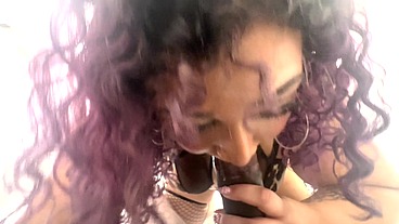 LATINA TORTA BLOWJOB POV