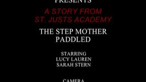 Naughty Stepmother Paddled