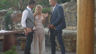 Thomas Stone and David Perry double penetrating Candee Licious