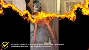 Training Zero Washing a Queen! Femdom Slave Task