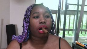 Smoking  - Seared Obedience: Kneel and Taste Her Power, female domination, female supremacy, slave training 1080